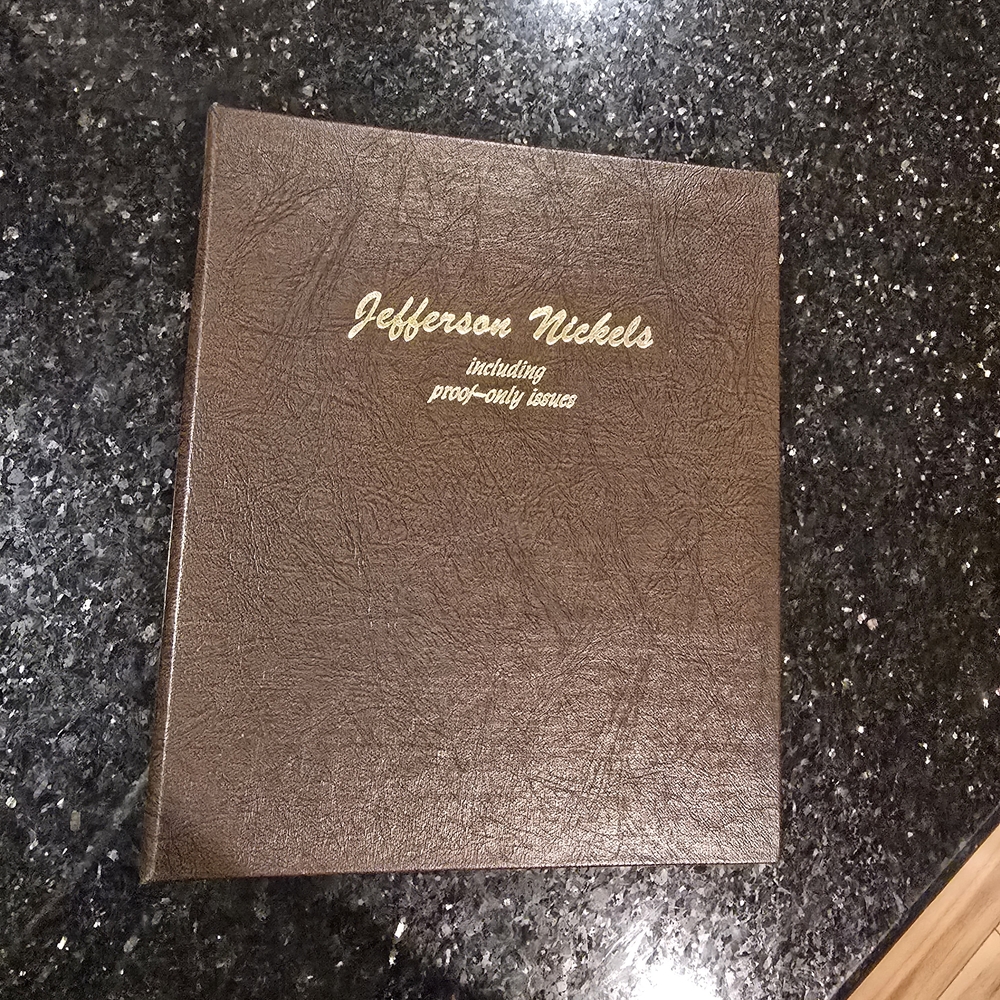 Dansco #8113 World Coin Library Jefferson Nickels Album Incl Proof Only USA Made